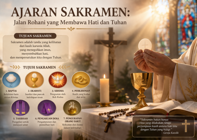 Ajaran Sakramen: Jalan Rohani yang Membawa Hati dan Tuhan