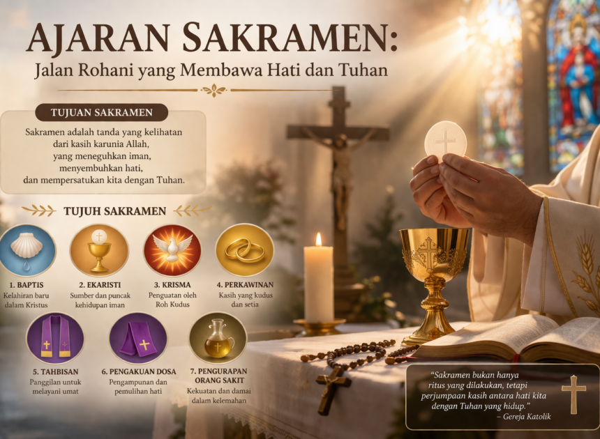 Ajaran Sakramen: Jalan Rohani yang Membawa Hati dan Tuhan