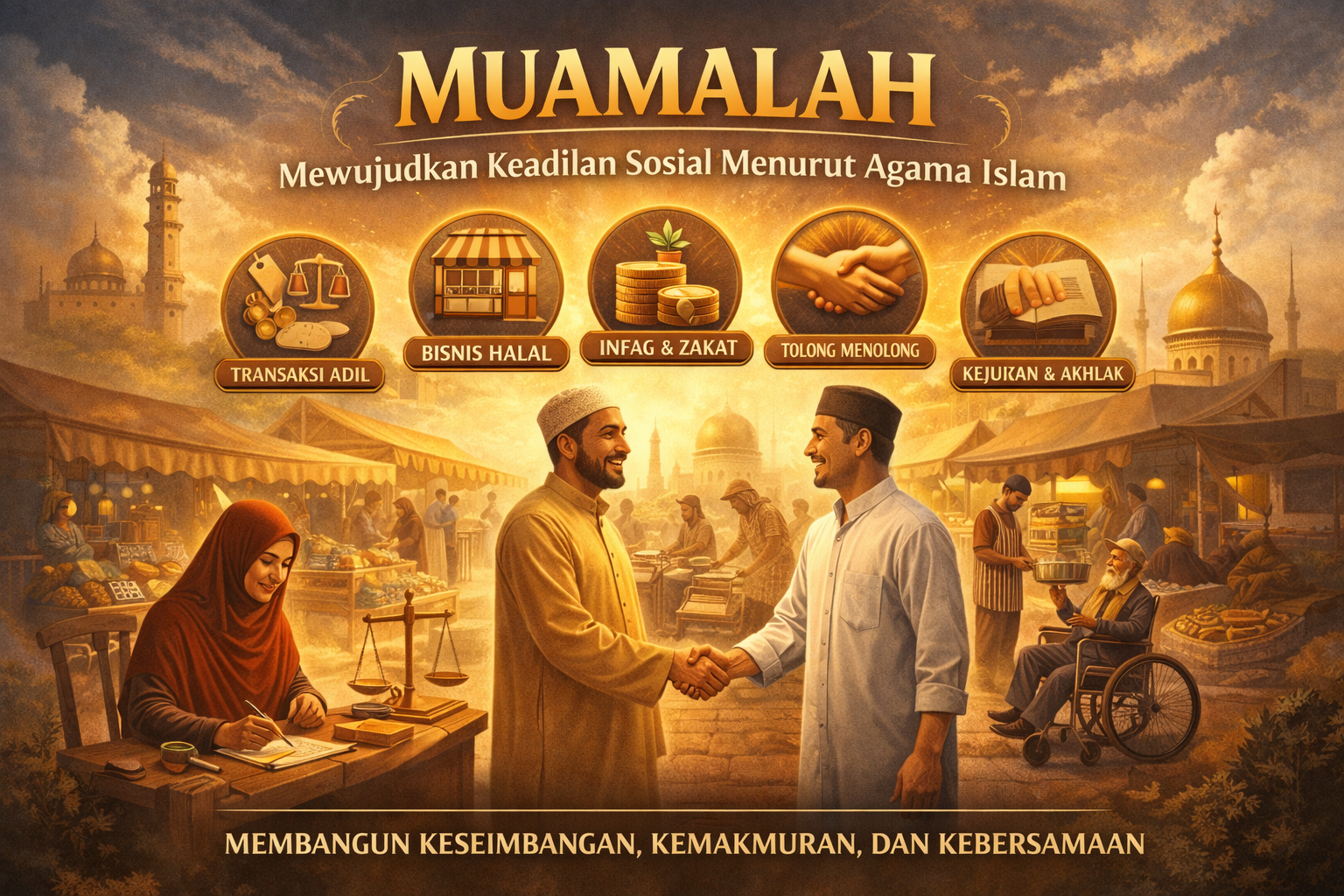 Muamalah Mewujudkan Keadilan Sosial Menurut Agama Islam